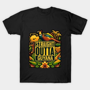 Straight Outta Guyana T-Shirt